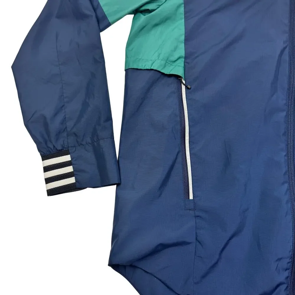 Adidas Lightweight Nylon Full Zip Running Activewear Windbreaker Men's SZ Small